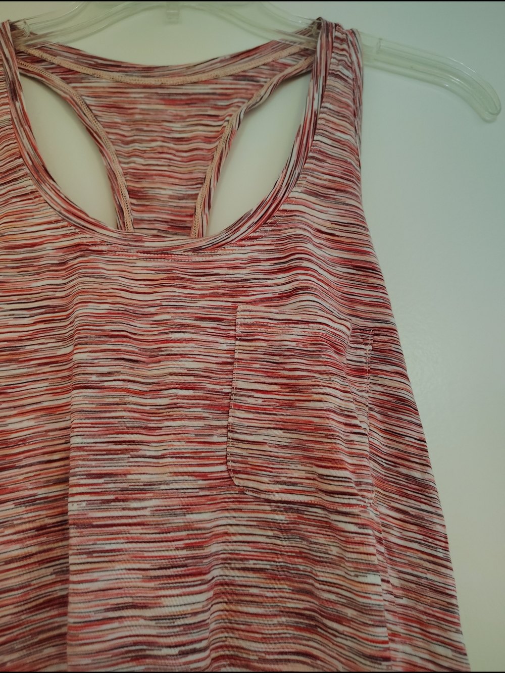 lululemon athletica Yogi Racer Back III Space Dye White Minty - Picture 7 of 13